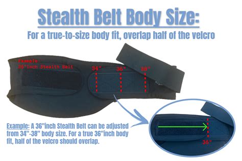 stealth belt clearance.